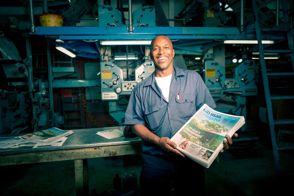 Cayman Compass - published and printed locally in Cayman Islands