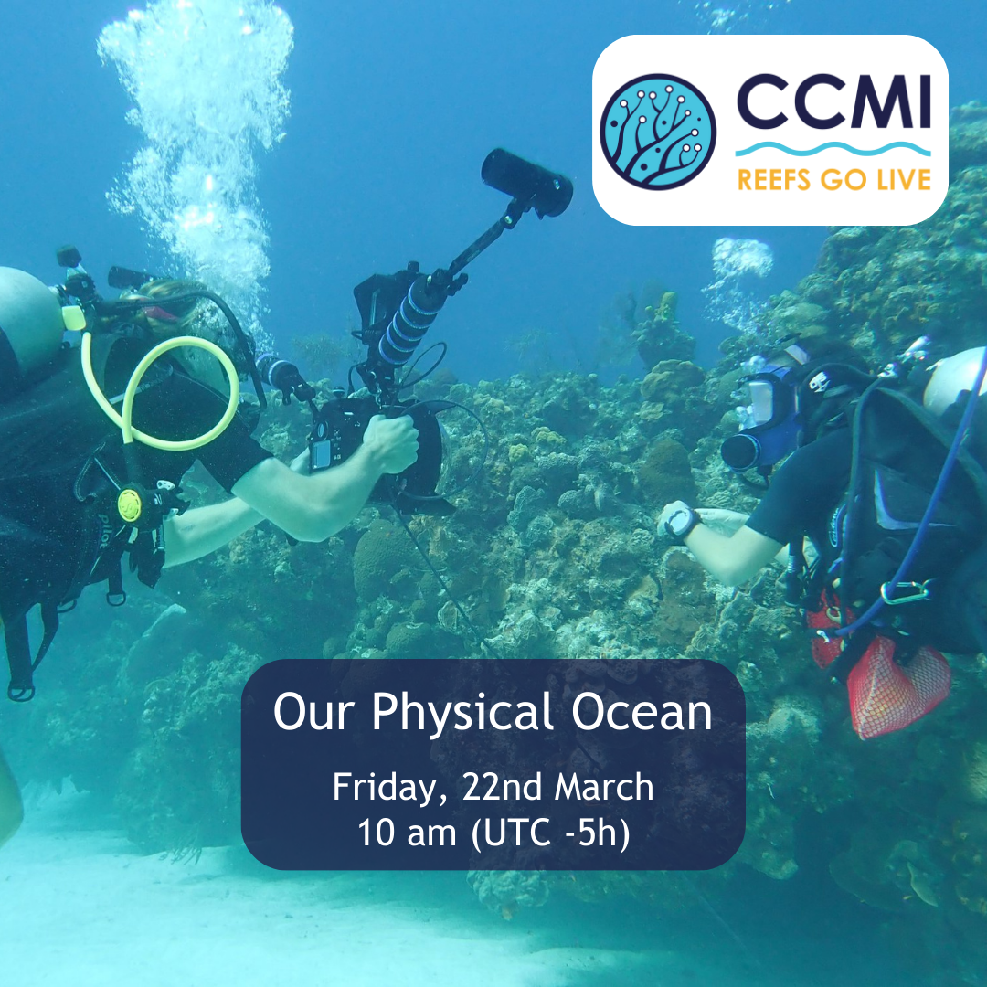 CCMI Reefs Go Live virtual live dive broadcast